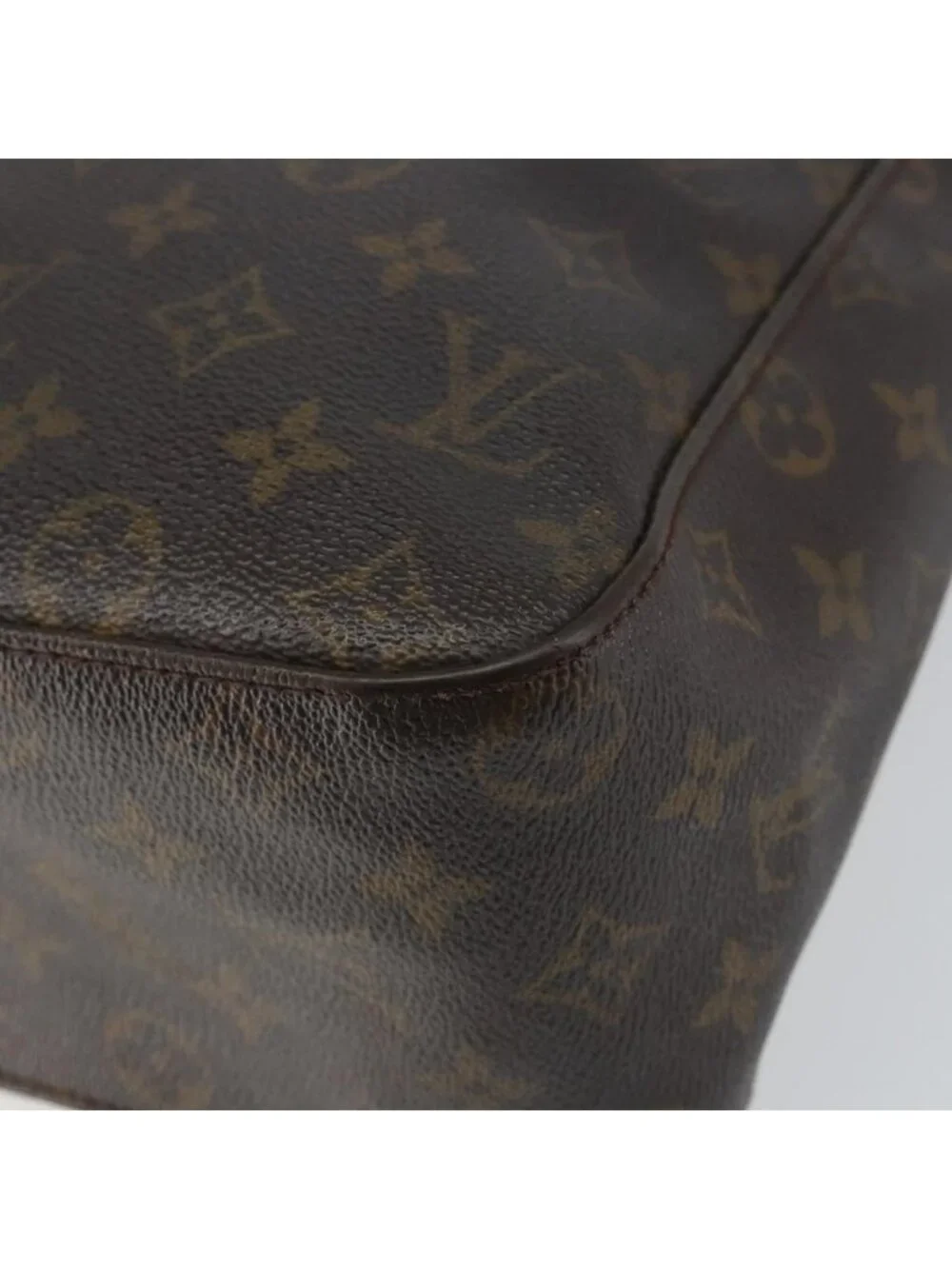 Authentic LOUIS VUITTON Monogram Looping GM Shoulder Bag M51145 LV - Picture 15 of 16